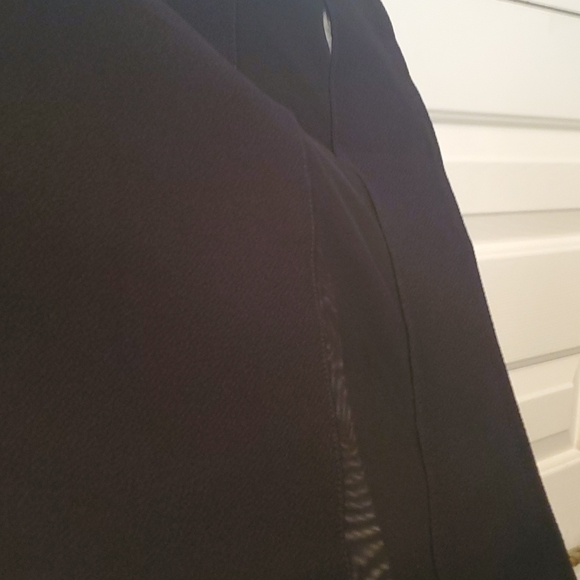 3XL Black dress with mesh - Picture 4 of 4